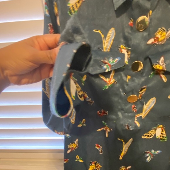 Zara - Jewel Toned Insect Dress - Picture 4 of 10